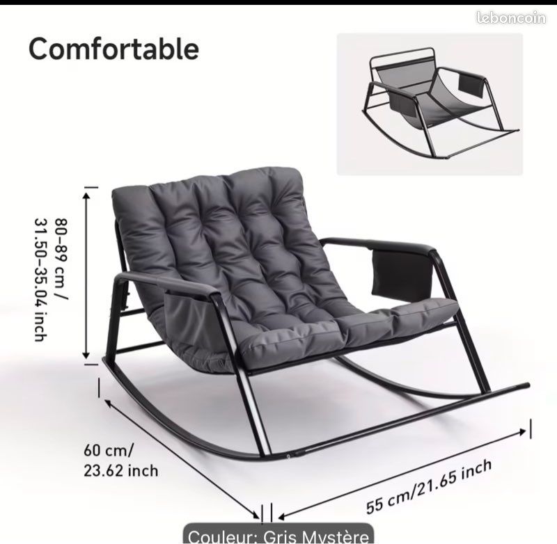 Chaise fauteuil Balancelle (image 3)