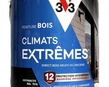 Peinture Façade V33 Climats Extrêmes - Gris Moyen - 10L - Mat
