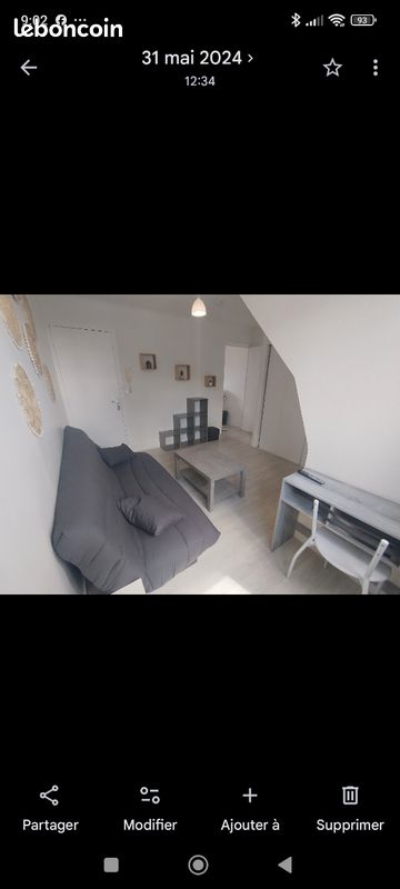 Appartement 1 pièce 22 m² · à Lorient · 22 m² · 550 €