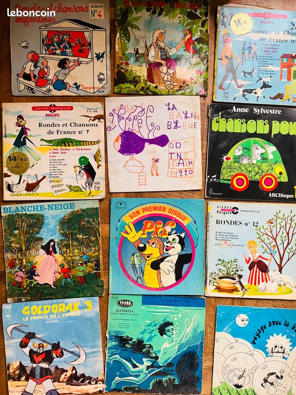 Lot de 16 vinyles + 4 (image 1)