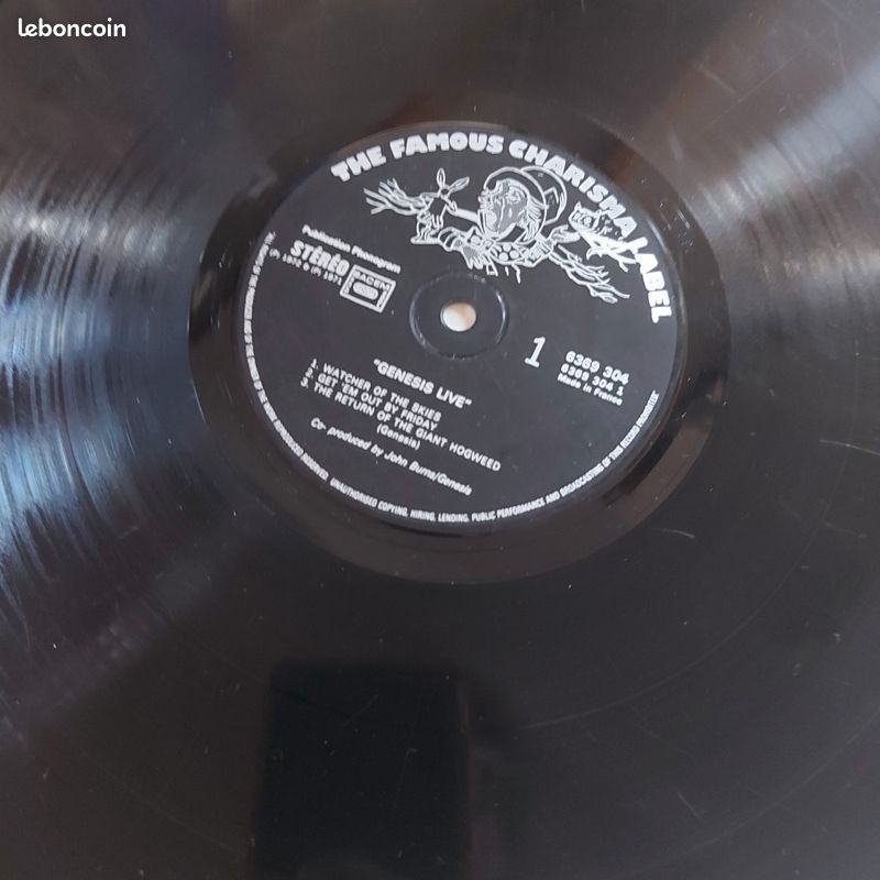 Lp Genesis live (image 3)
