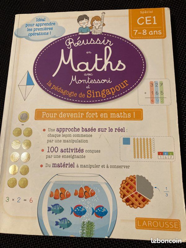 Cahier vacances réussir en maths method Singapour CE1 (image 2)