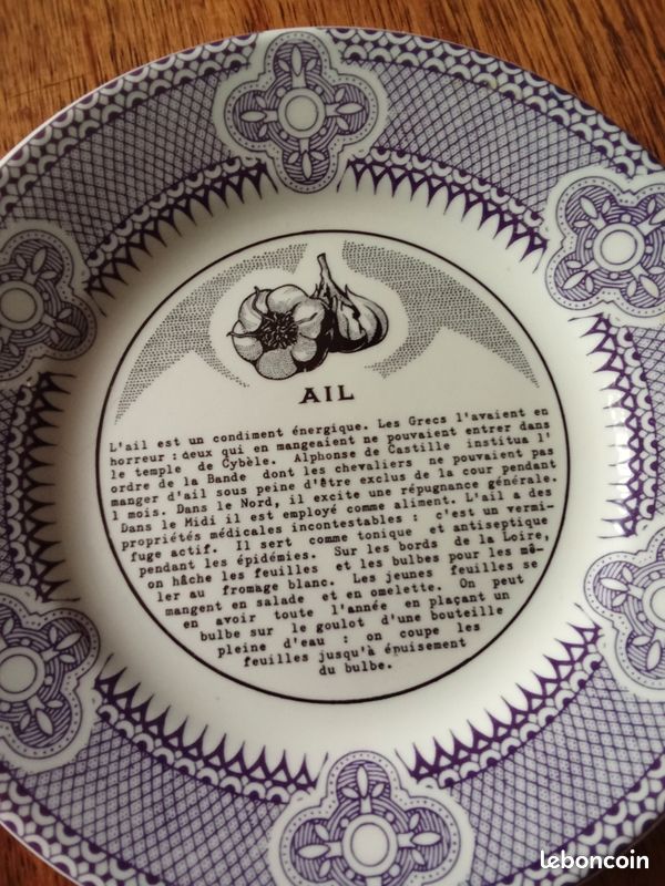 Assiette ancienne (image 3)