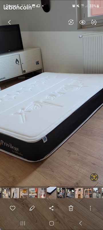 Lit matelas et sommier (image 2)