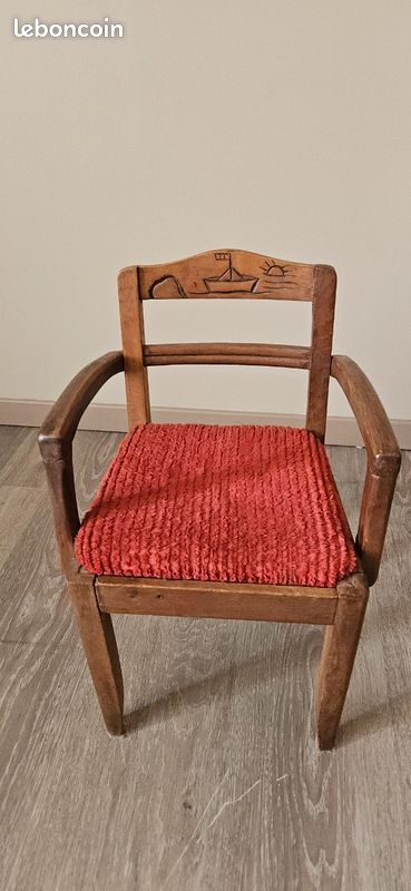 Chaise enfant vintage (image 1)