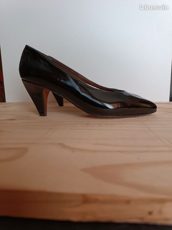 Escarpin cuir verni pointure 39 (image 5)