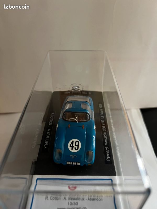 1958 Panhard Monopole X86 n°49 - a photo on
