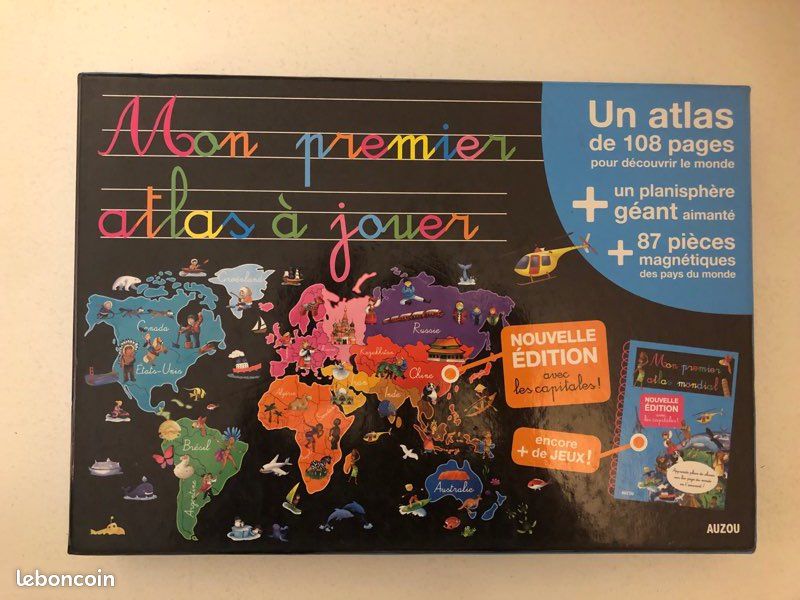 Jeux éducatif ATLAS Monde Géographie (image 1)