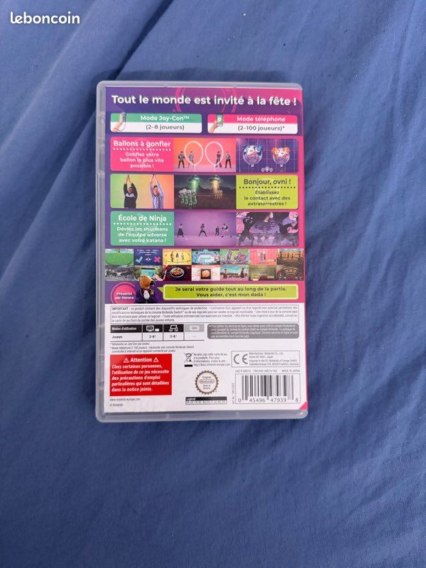 Jeux nintendo switch : everybody one two switch (image 3)