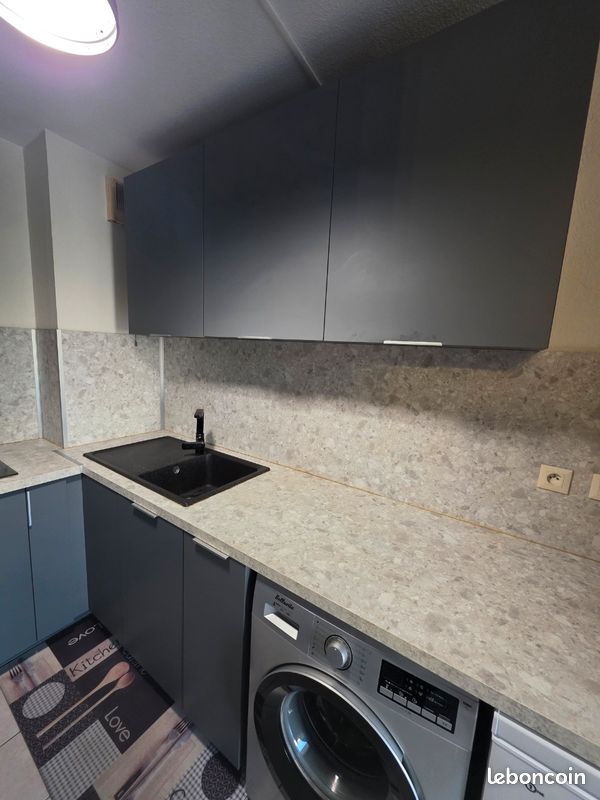 Cuisine équipée complète gris anthracite (image 8)