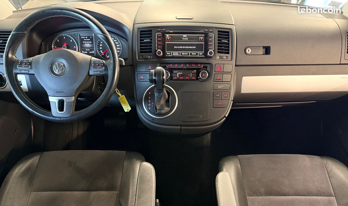 Volkswagen multivan t5 2.0 bitdi 180 ch bulli 4motion dsg7 - 7 places - moteur neuf garantie 2027 - webasto - ct vierge (image 3)