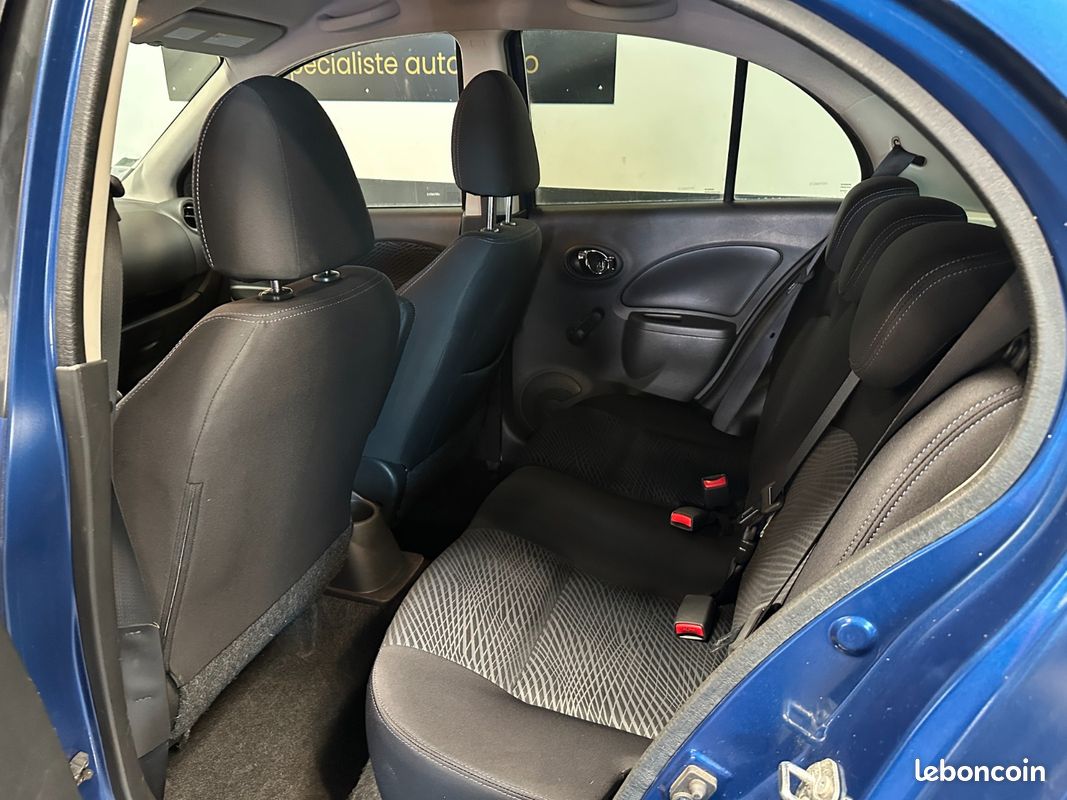 NISSAN MICRA DIG-S 98 CVT - BOITE AUTOMATIQUE - ecran tactile - clim - radar de recul - usb - bluetooth (image 7)