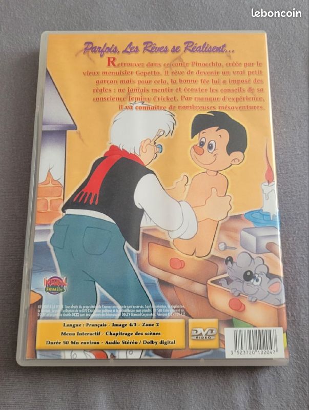 DVD pinnocchio (image 2)