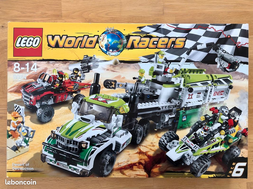 Lego World racers 8864 complet-TBE (image 1)