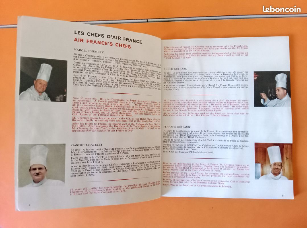 Recettes culinaires Air France (image 4)