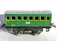 HORNBY O 1/48 VOITURE VOYAGEUR 2e CLASSE SNCF 53028 PARIS LYON AVIGNON MARSEILLE - Collection