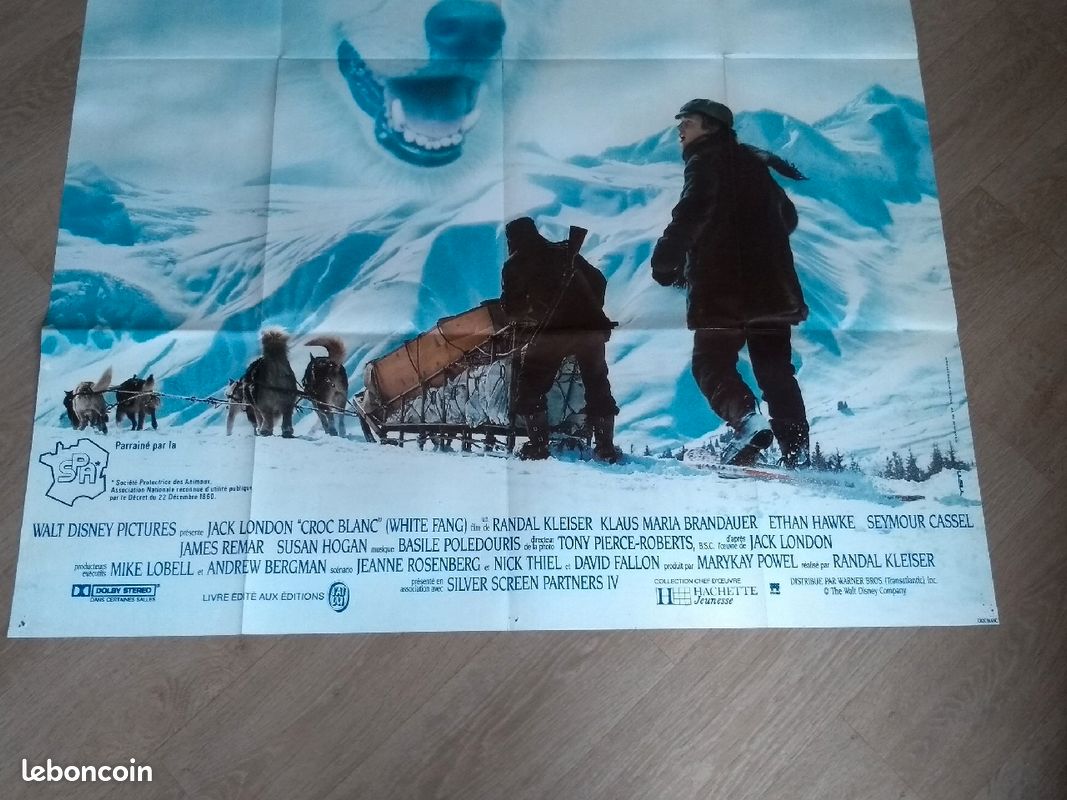 Affiche film Croc Blanc (image 2)