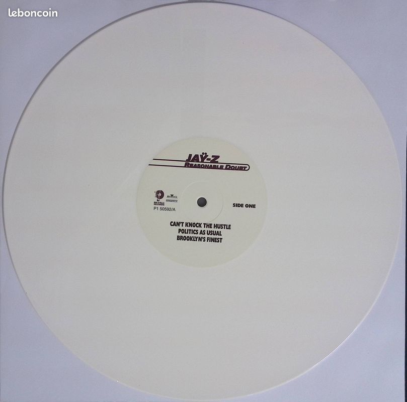 Jay-z reasonable doubt 2lp vinyles blancs (image 3)