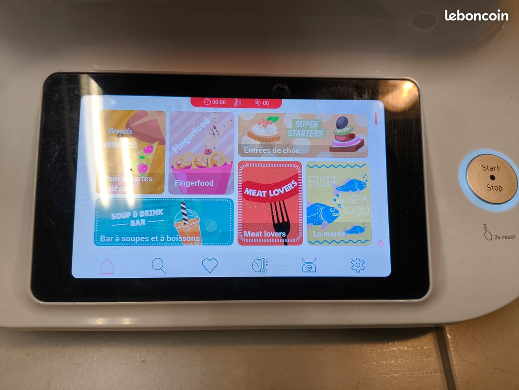Robot de cuisine Moulinex Click & Cook blanc (image 5)