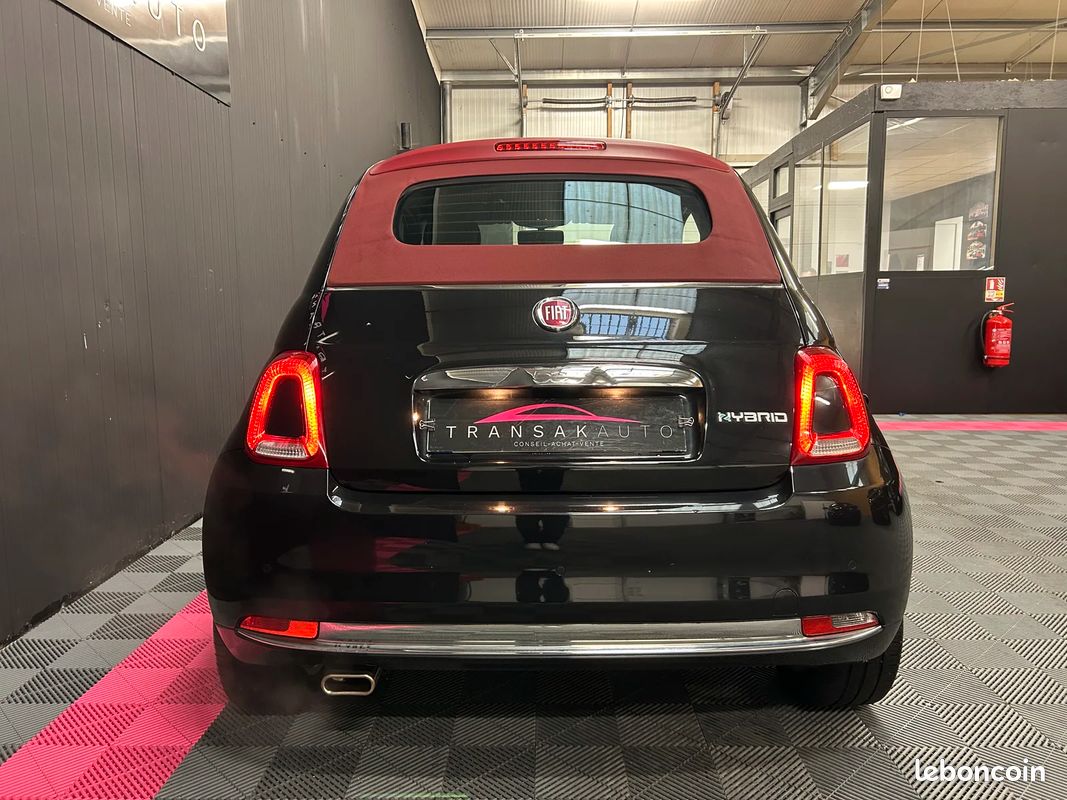 Fiat 500C Dolcevita 70 ch CARTE GRISE ETHANOL / 1ère main FR (image 8)