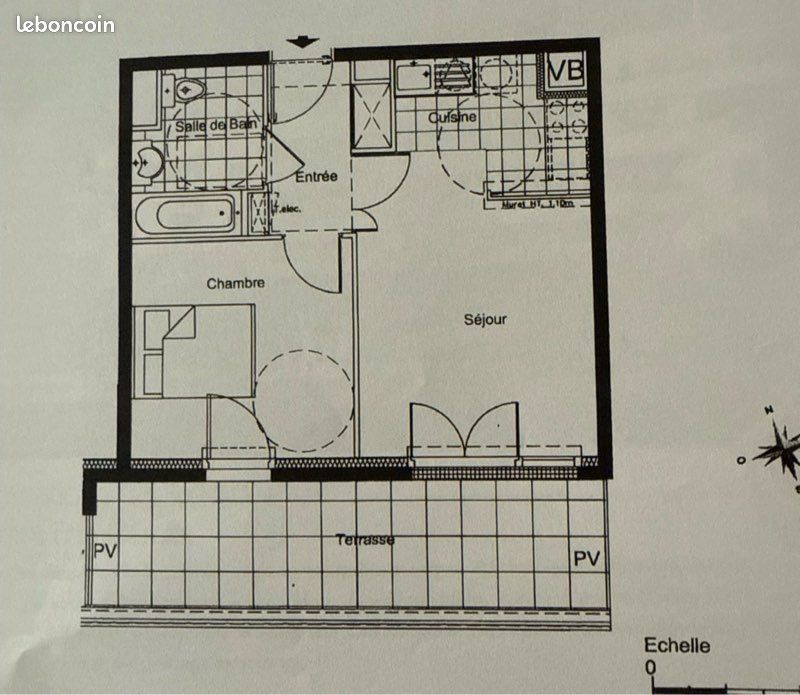 Appartement a louer creteil - 2 pièce(s) - 38 m2 - Surfyn