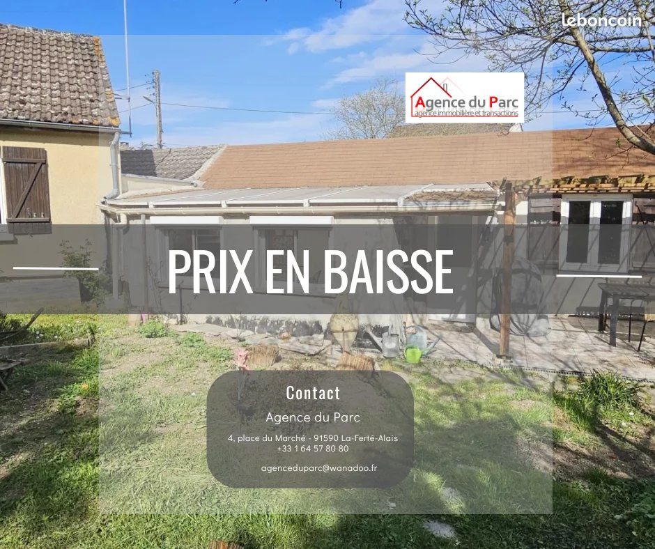 Maison 4 pièces 94 m² · à La Ferté-Alais · 94 m² · 220 000 €