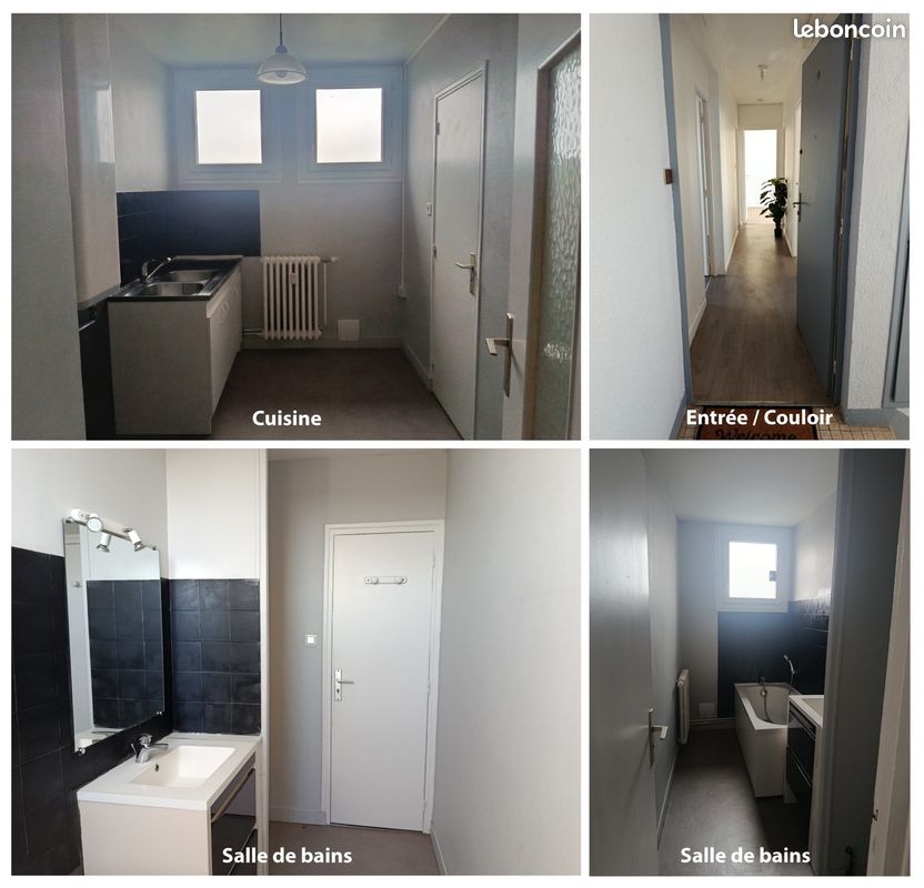 Appartement 3 pièces 60 m² · à Fontenay-le-Comte · 60 m² · 530 €