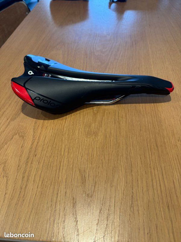 Selle De Vélo Prologo New Nago Evo Space 134, Tirox Noir, Largeur 134 Mm, Légère (224g)