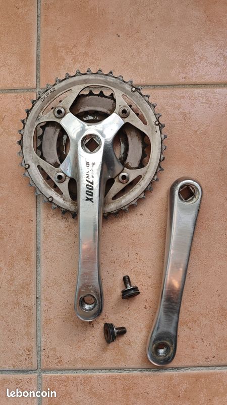 ANCIEN PLATEAU PÉDALIER Manivelle Vélo SIMPLEX EUR 10,00 - PicClick FR