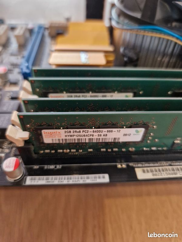 Pack Carte Mère ASUS P5K-VM/V Socket 775 + Processeur Intel Core 2 Quad Q9400