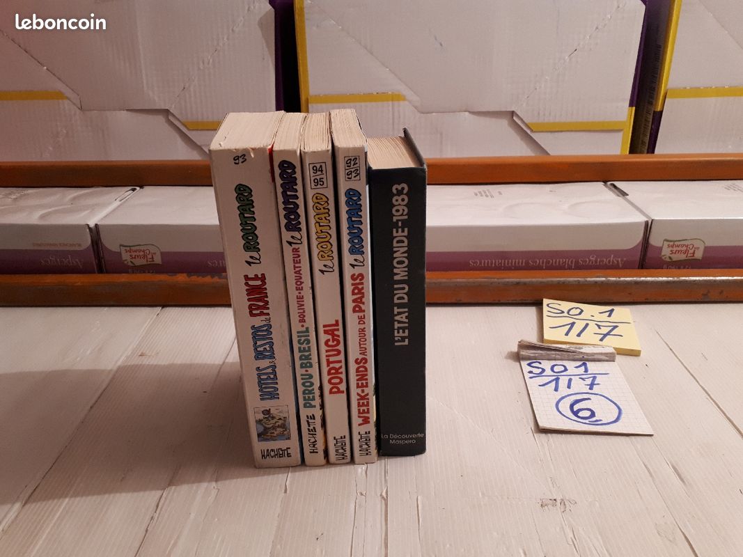 Réf ( so1 =1/7 )(6) 5 livres divers (image 5)
