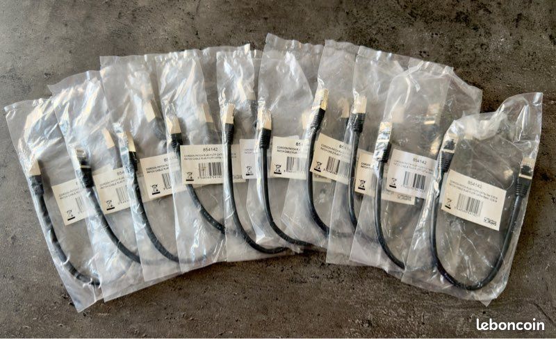 Connecteur Ethernet MagJack 08b0-1x1t-36-f - Lot De Connecteurs RJ45 Magnétiques - Neuf