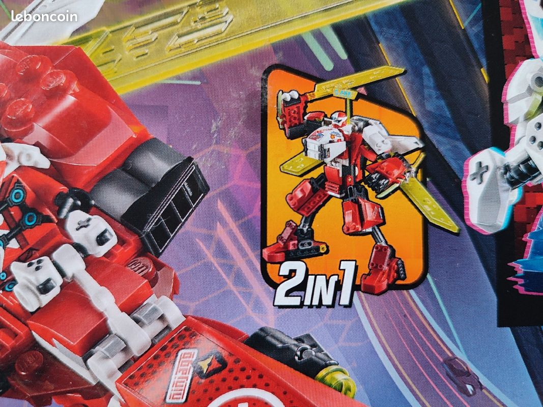 LEGO Ninjago 2 en 1 l'avion de Kai (image 7)