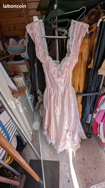 Robe Rose En Organza Lipsy Pour Enfant 10 Ans - Manches Ballon, Neuve Avec étiquettes