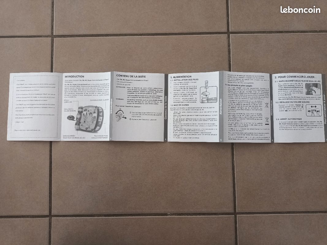 Livre musical Do ré mi Super livre enchanté Vtech (image 9)