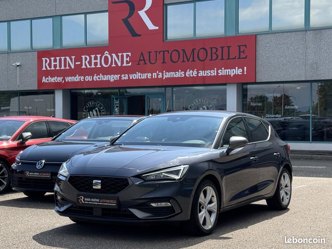 SEAT LEON FR 1.5 TSI 150ch Carplay Camera Acc Lane Assist Siege et Volant Chauffant (image 1)