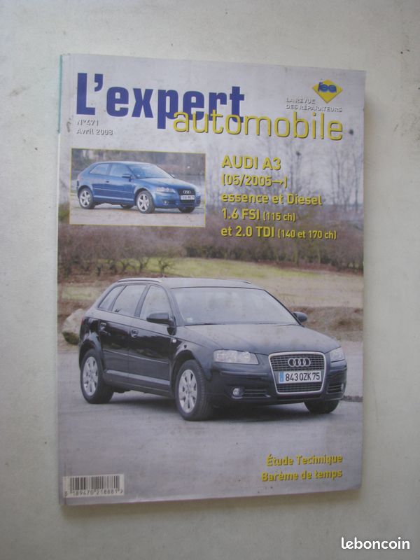 Revue technique Audi A 3 depuis 05/2005 (image 1)
