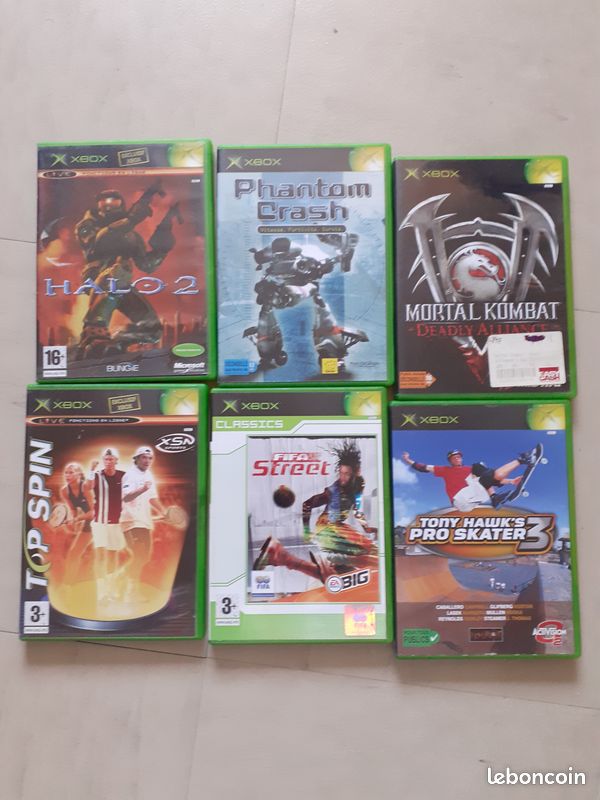 XBOX 1ère génération + 6 jeux (image 2)