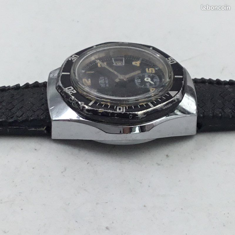 Montre Plongée Vintage Semco Skin Diver - Mécanique Manuelle - Fonctionne - Homme - Occasion