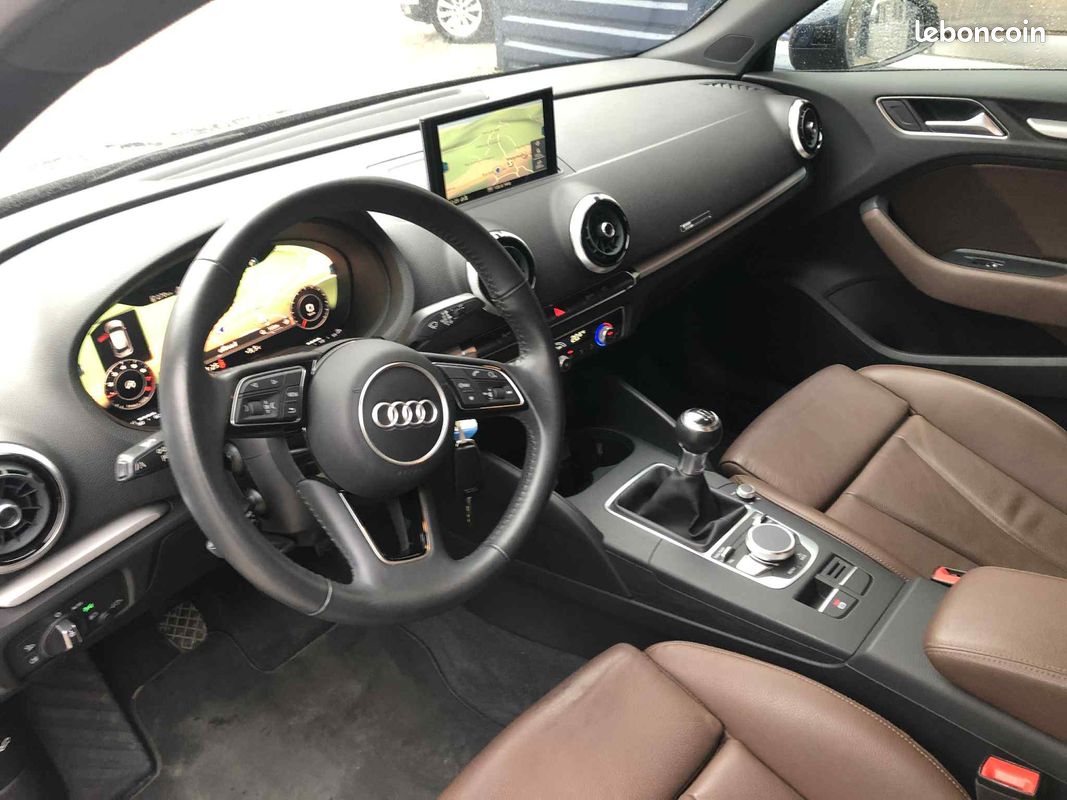 Audi A3 Sportback TFSi 150 S-line 2020 / bleu nuit / CUIR / 20900 (image 4)