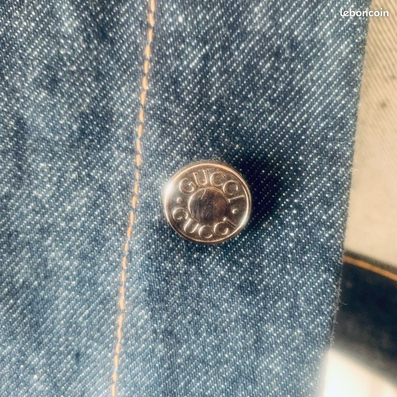 Blouson jean GUCCI ORIGINAL (image 5)