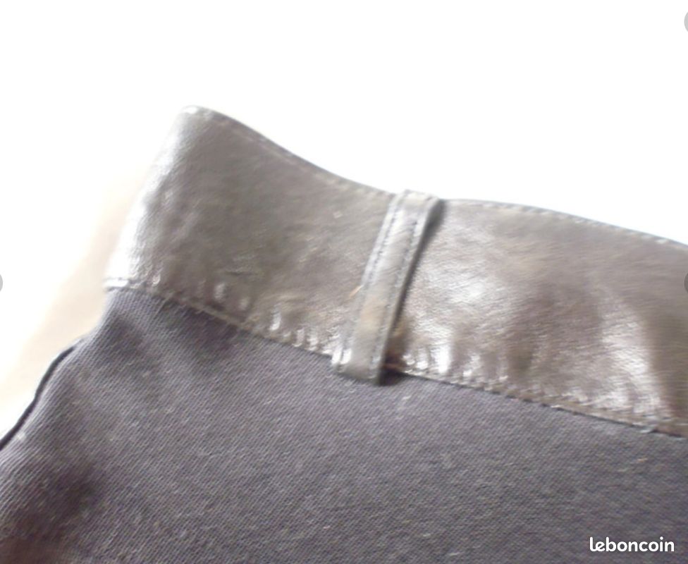 Pantalon cuir Taille 1 Atelier Tell Me Paris (image 4)