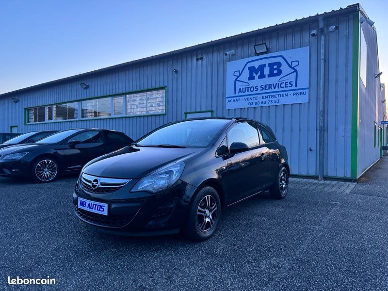 Opel Corsa E 1.2 Twinport 86cv Édition Cool Climatisation Régulateur Faible Kilométrage Garantie 12 Mois Suivie (image 1)
