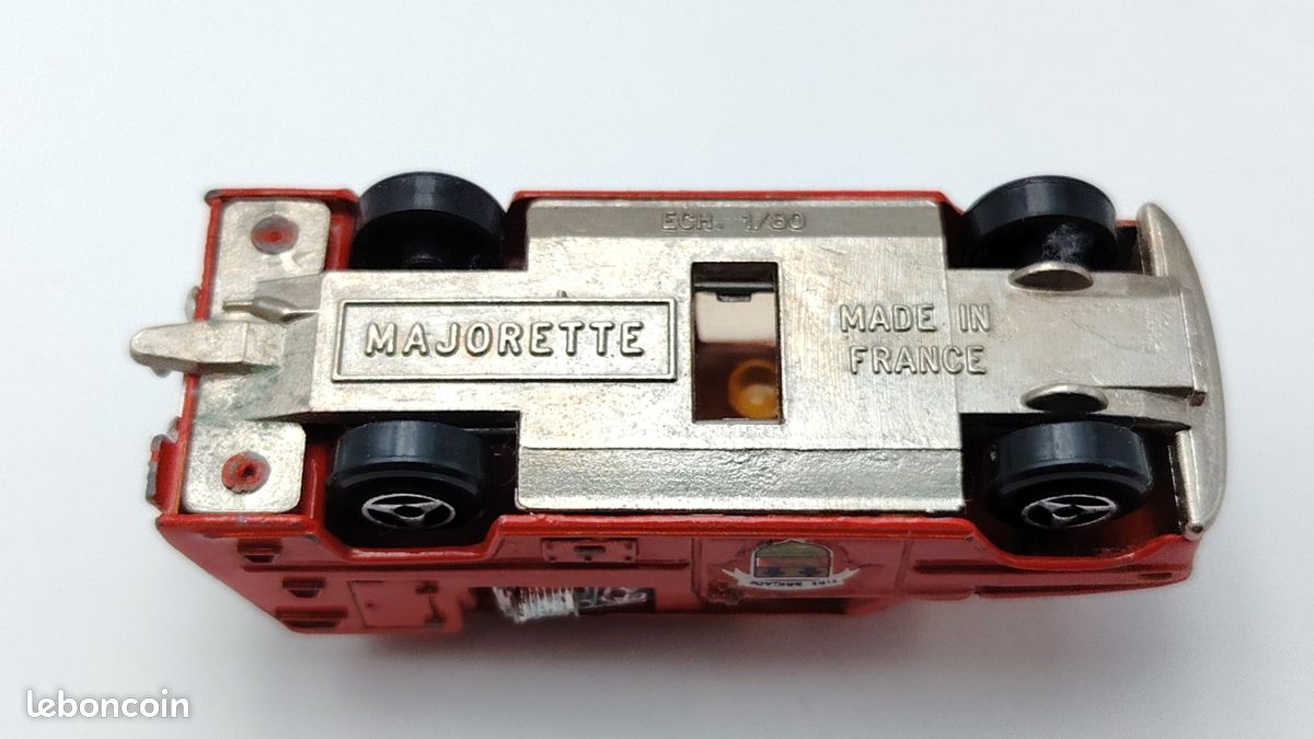 Voiture Majorette Pompier Dodge - Modèle Réduit Occasion - Pour Les Petits Et Les Collections !