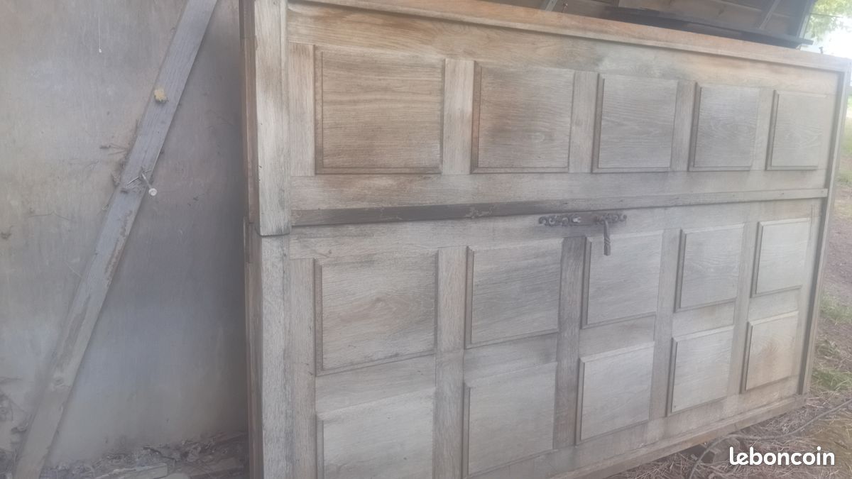 Vend porte en chêne massif (image 2)