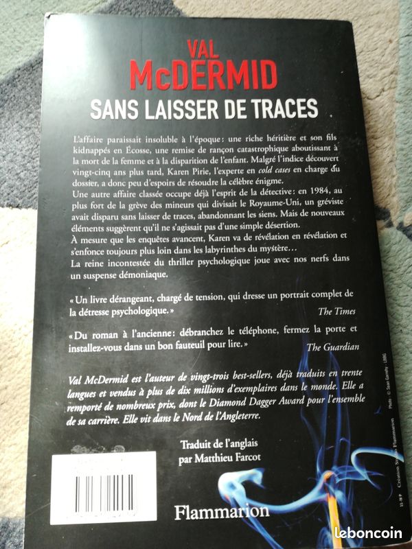 Sans laisser de traces. VAL MCDERMID (image 2)
