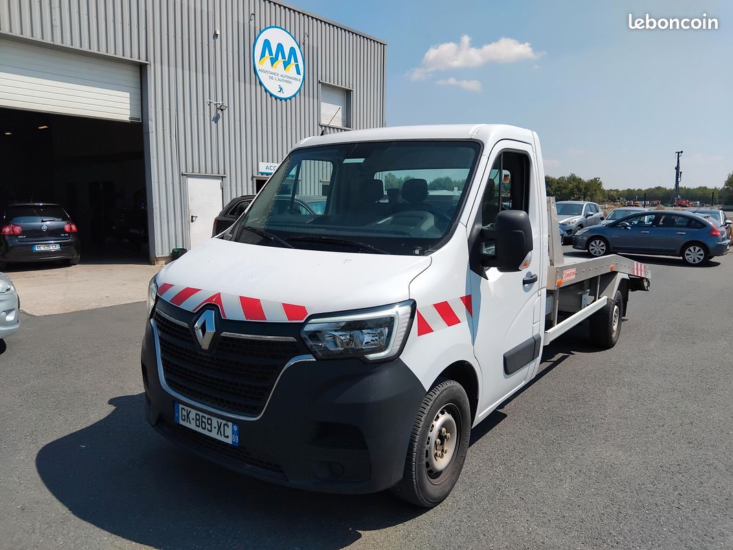 Renault MASTER III PLATEAU FIXE EQUIPMEN R3500 L3 2.3 BLUE DCI 130CH CONFORT DEPANNEUSE (image 1)