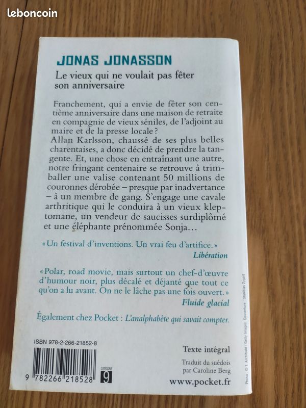 Le vieux qui ne voulait pas fêter son anniversaire - Jonasson (image 2)