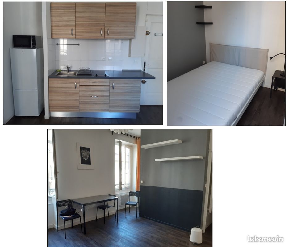 Appartement 1 pièce 27 m² · à Villeurbanne · 27,4 m² · 611 €/mois