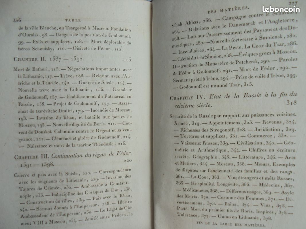Histoire de l empire de russie , m de KARAMSIN , T10 1826 (image 6)